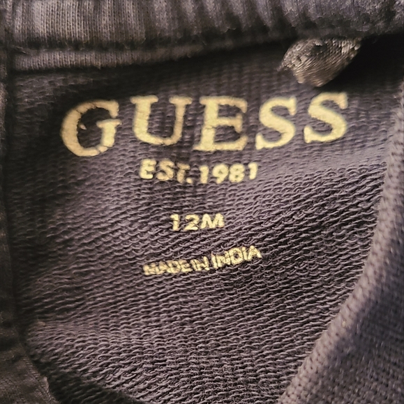 Guess Girl navy long sleeved dress with sequin detail - Picture 3 of 4